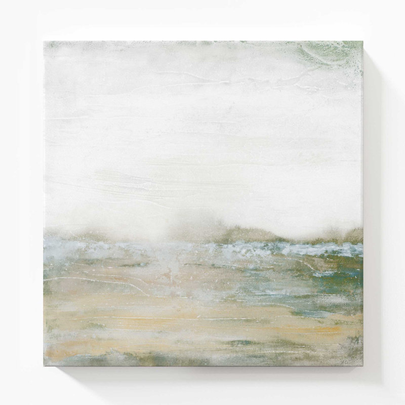 Horizon Blends with Sea Canvas Print, 1, Stretched Canvas, 48" H x 48" W x 1.25" D