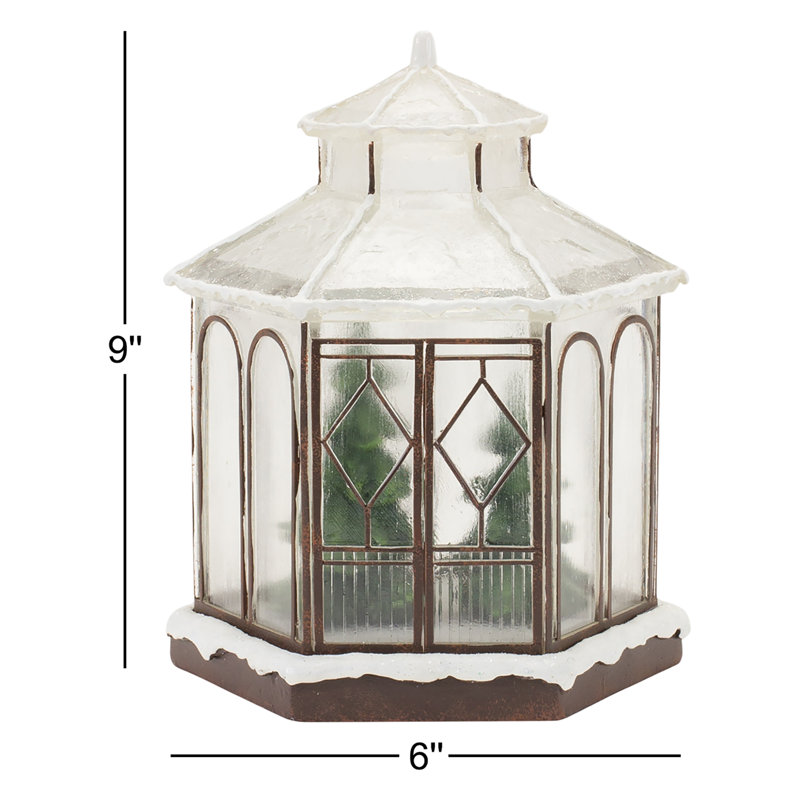 LED Winter Gazebo Display 9"H