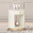La Rachelle Marble Top End Table with Storage