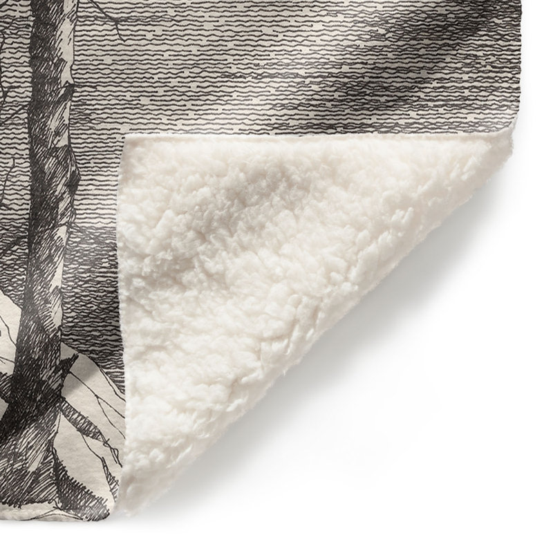 Couverture sherpa douce moonlight sonata 1, l 51 po x L 60 po