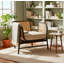 Seoul Black Wicker rattan chair with webbing-976635733