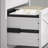 Ozro 54" W Computer Desk and 3-Drawer Lateral File Cabinet -1797597889