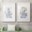 «Sketchy Bath I», ensemble de 2 peintures-130973107-130973105