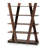 Hollen Modern and Contemporary 5-Tier Wood Geometric Living Room Display Shelf