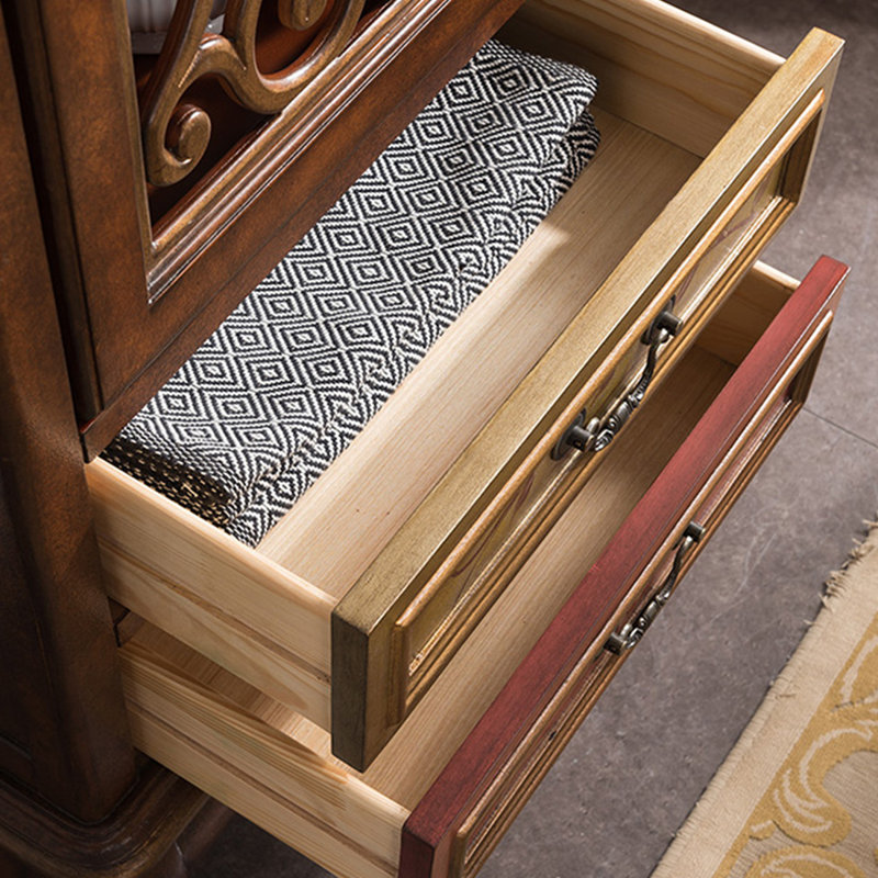 Armoire de rangement pour le salon, Brun