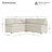 Upholstered Corner Dining Banquette with Storage-650642296