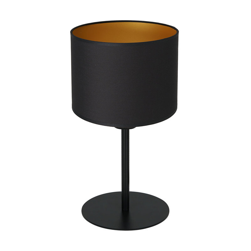 Alean Metal Table Lamp, Black