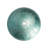 Eden Bath 18'' Teal Tempered Glass Circular Bathroom Sink