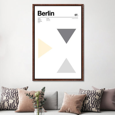Berlin by Nick Barclay - Print on Canvas