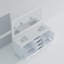 Meuble-lavabo double spacieux avec comptoir en quartz et grand miroir-110822079