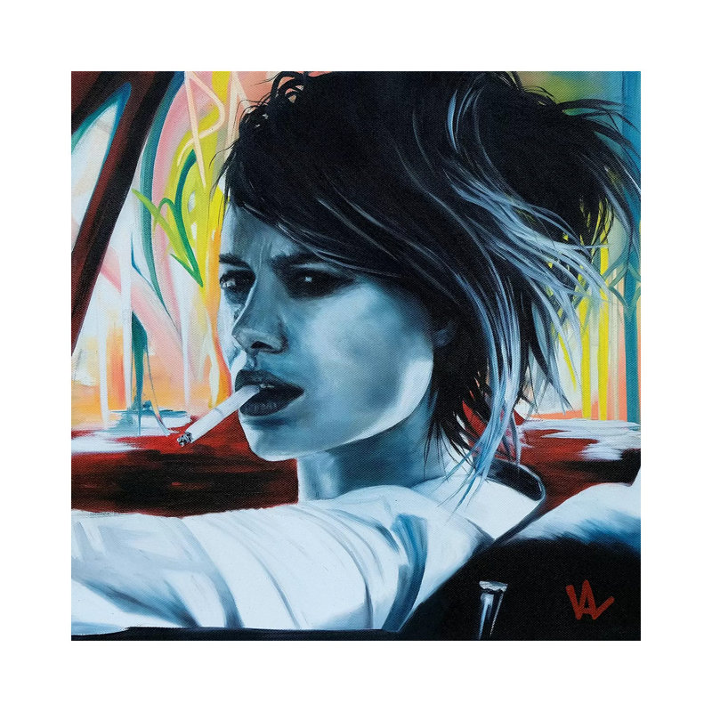 Road Trip 1 Piece Painting on Canvas, 30.48cm H x 30.48cm W x 1.91cm D, Wrapped Canvas