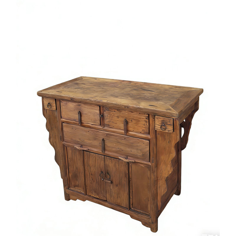 3 Drawer Poplar Sideboard