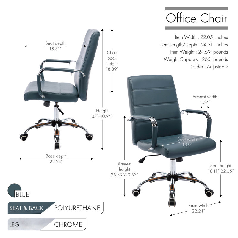 Abdur-Rafay Conference Chair, Blue