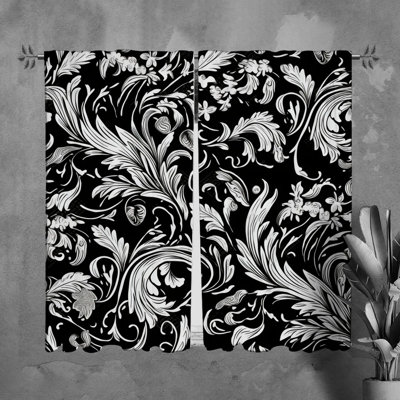 Paire de rideaux obscurcissant en polyester Vickee