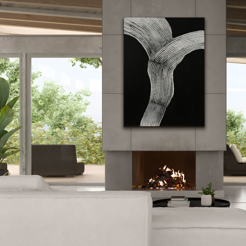  «Raw Shape 2» par Design Fabrikken, art mural sur toile, H 54 po x l 40 po