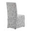 Upholstered Dining Chair With Skirted Design, Multiple Colours & Patterns Available-1050379047