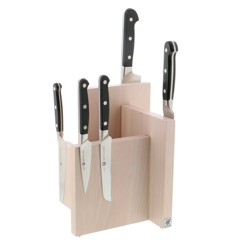 ZWILLING Italian Square Magnetic Knife Block, White