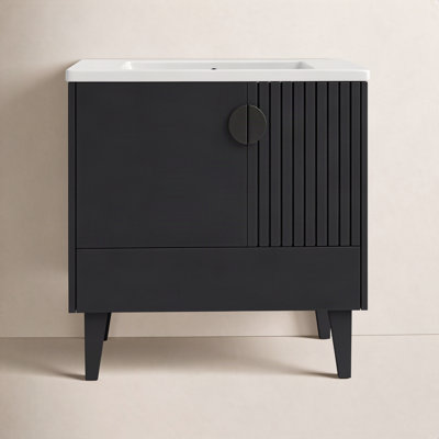 Ensemble de meuble-lavabo simple 30 po Saimah