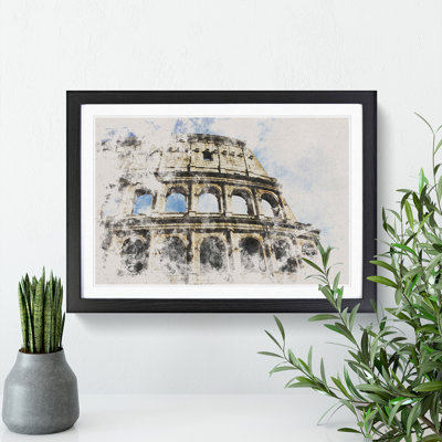 Coliseum in Rome - Picture Frame Painting
