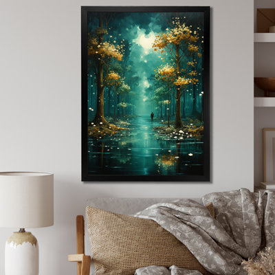" Solitude In Forest Of Emerald I "