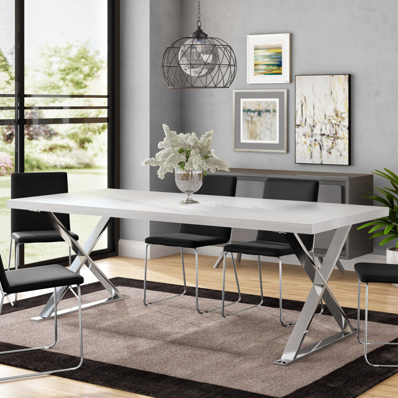 Table de salle à manger secteur, Argent
