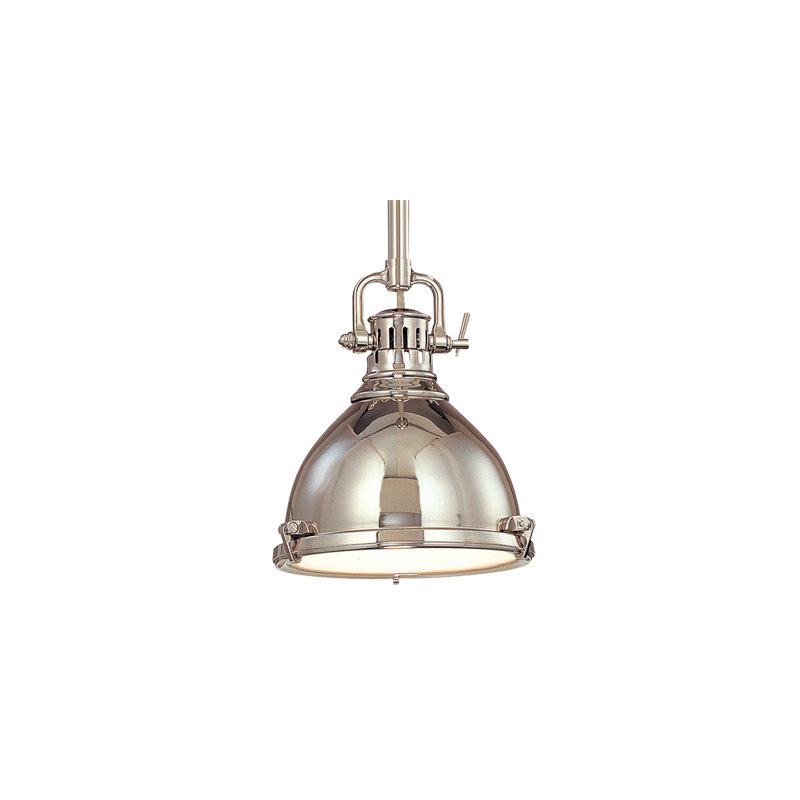Pelham 1 - Light Pendant, 10.5", Polished Nickel