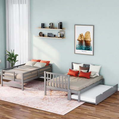 Frame Loft Bed with Trundle