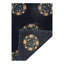 Navy Blue Antique chinese Peking 6'7"X 9'