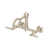 Satin Nickel/White
