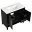 Meuble-lavabo multifonctionnel 36 po avec lavabo 36 po