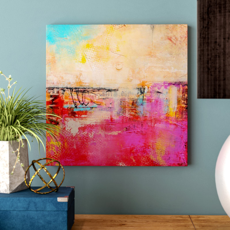 « urban poésies ii », impression, H 35 po x l 35 po x P 1,5 po, Toile