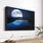 Moon Reflection Canvas Print-1418317346