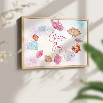 «Summer Garden Joy» - reproduction encadrée - réarmable