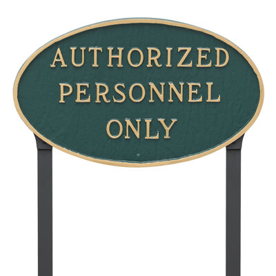 Weather Resistant Metal Garden Sign