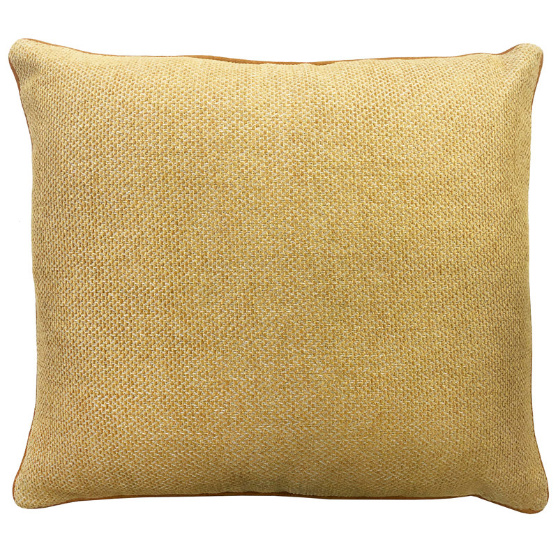 Zena Lumbar Pillow Cover & Insert, Mustard