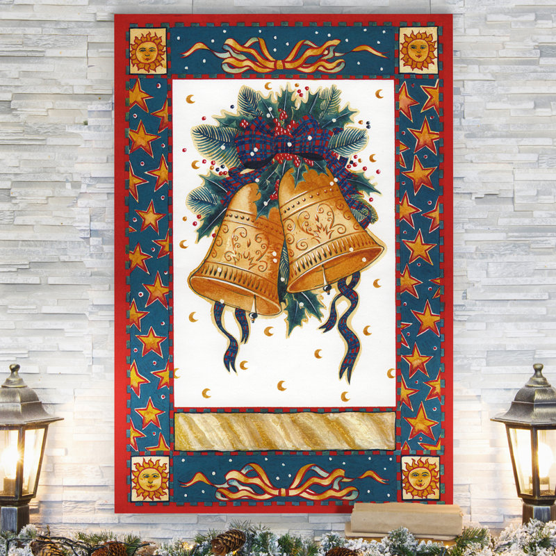 «Bells» par Parvez Taj - reproduction d'art sur toile tendue, H 32 po x l 24 po x P 1 po