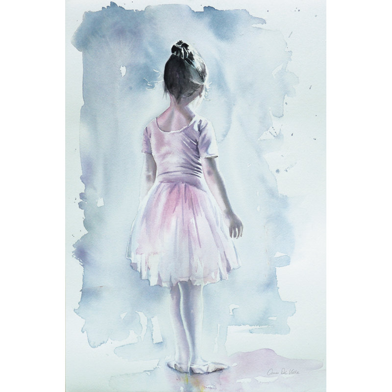 «Time To Go On», peinture encadrée, H 18 po x l 12 po x P 1,25 po, Non, Toile encadrée noire