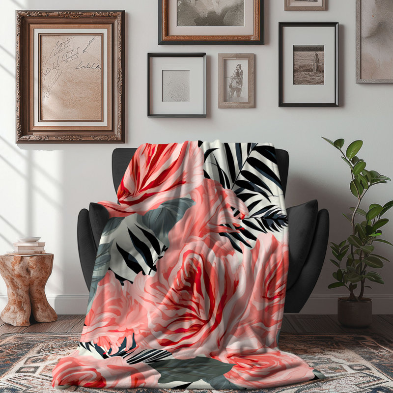 Throw Blanket, 60" W x 80" L