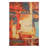 Stylish and Durable Hand-knotted Sophisticated Abstract Wool Indoor Red Rectangle Area Rugs-27327271