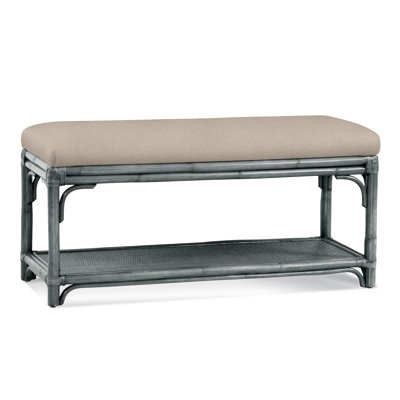 Banc de rangement en osier Summer Retreat