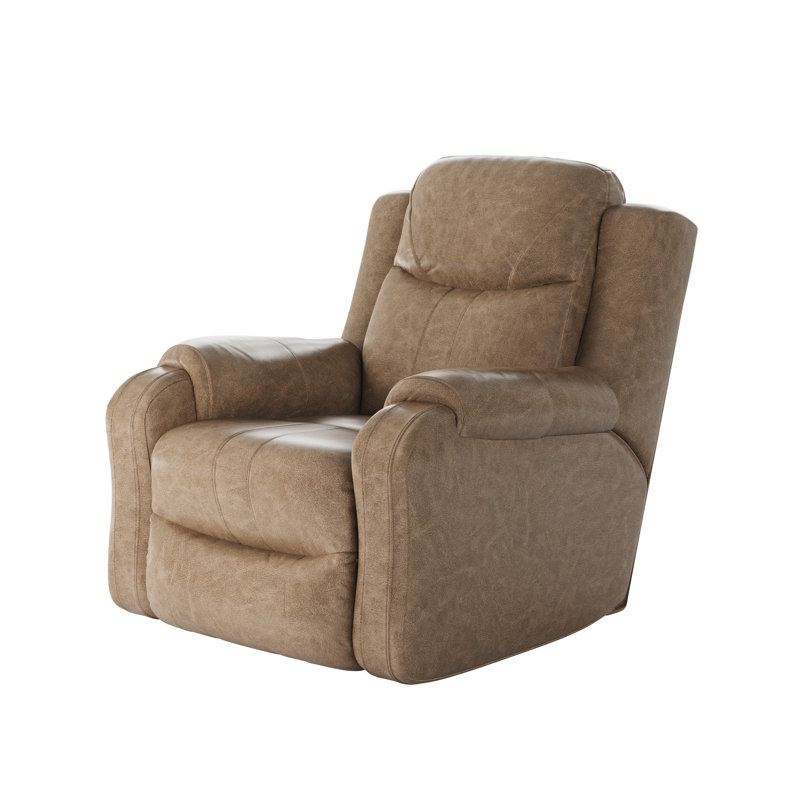 Fauteuil inclinable électrique Marvel, Mélange de polyester brun pâle