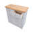 Light Brown/Grey/Satin Chrome