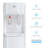 Brio Silver Free Standing Bottom Loading