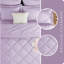 Ensemble d'édredon 7 pièces en microfibre, lit toutes saisons dans un sac - mauve clair, grand-2147119824-2105057069