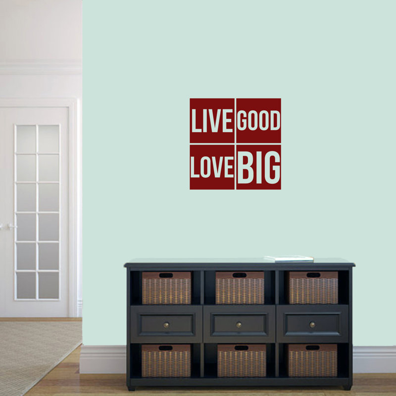 Décalcomanie murale big good love big Weathers, Canneberge