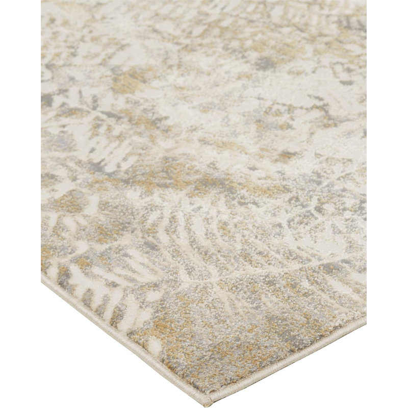 Tapis ivoire Brodnax, Rectangle de 5 pi x 7 pi 6 po