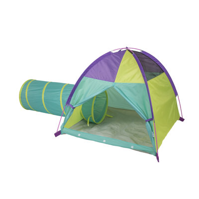 3.5' X 4' Indoor/Outdoor Polyester Play Tent with Carrying Bag