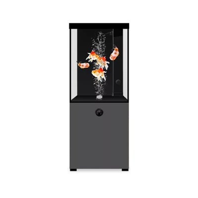 Aquarium 30-37 gallons + réservoir en bois manufacturé écologique moderne