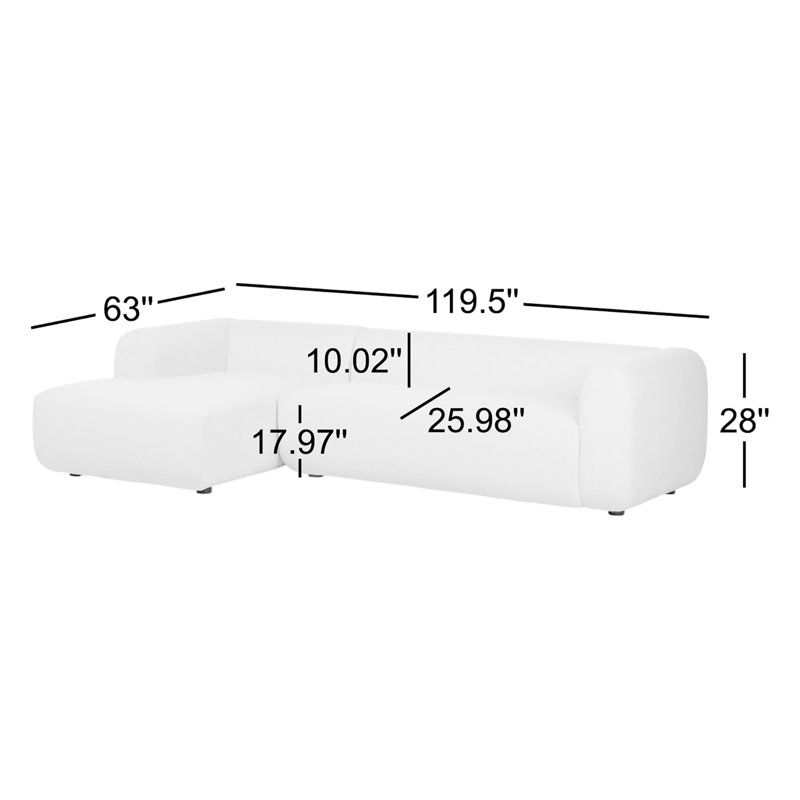Nara Chaise Sectional
