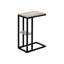 Accent Table For Convenience - Grey Laminate Finish And Metal Frame Living Bedroom Attraction Side Frame, Ideal Spaces